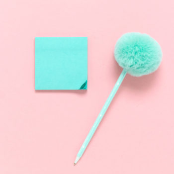 Pink-teal-creative blue